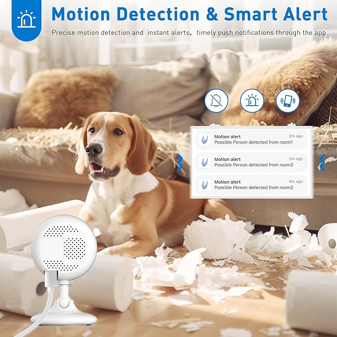 2K Home Security Cameras, Indoor Camera - Image 4