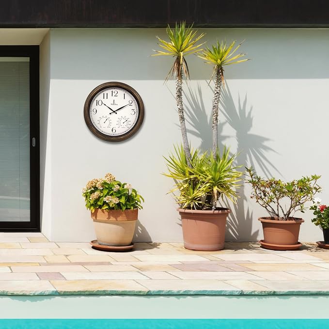 Outdoor Clocks for Patio Large Waterproof - Image 8