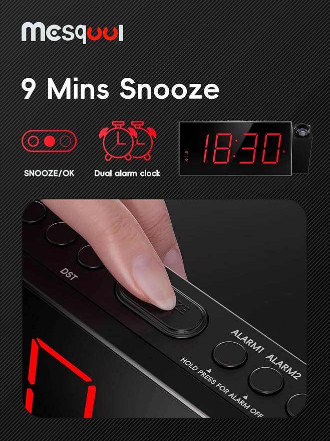 Digital Projection Alarm Clocks - Image 8