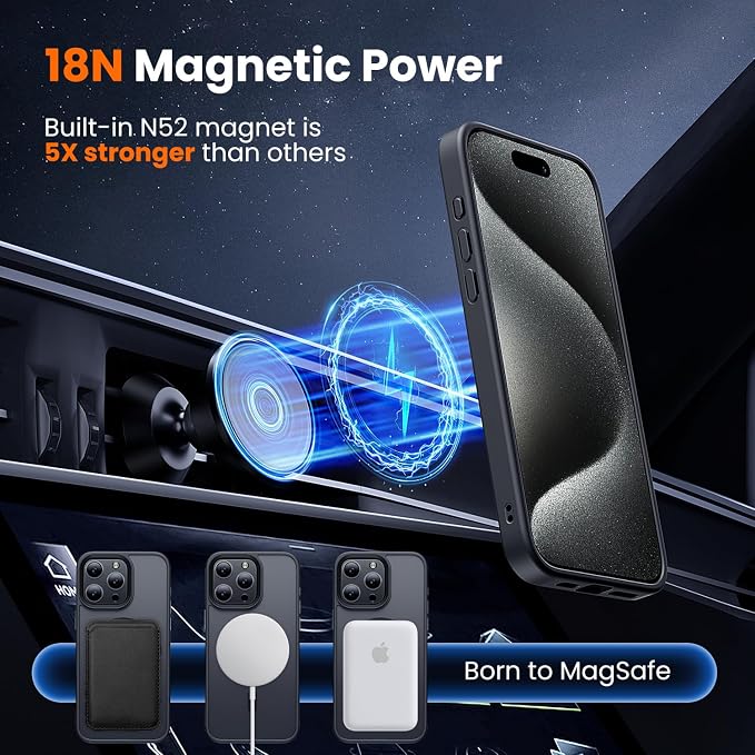 toushion 3 in 1 for iPhone 15 Pro Case - Image 3
