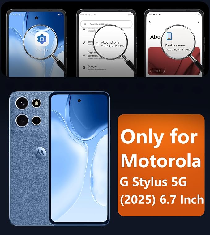 FNTCASE for Motorola Moto G-Stylus-5G-2025 Case: Moto G Stylus 2026 Case - Image 2