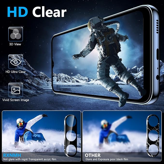 2 Pack Samsung Galaxy A15 5g Screen Protector - Image 7
