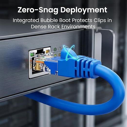 GEARit Cat 6 Ethernet Patch Cable 30 ft Blue - Image 5