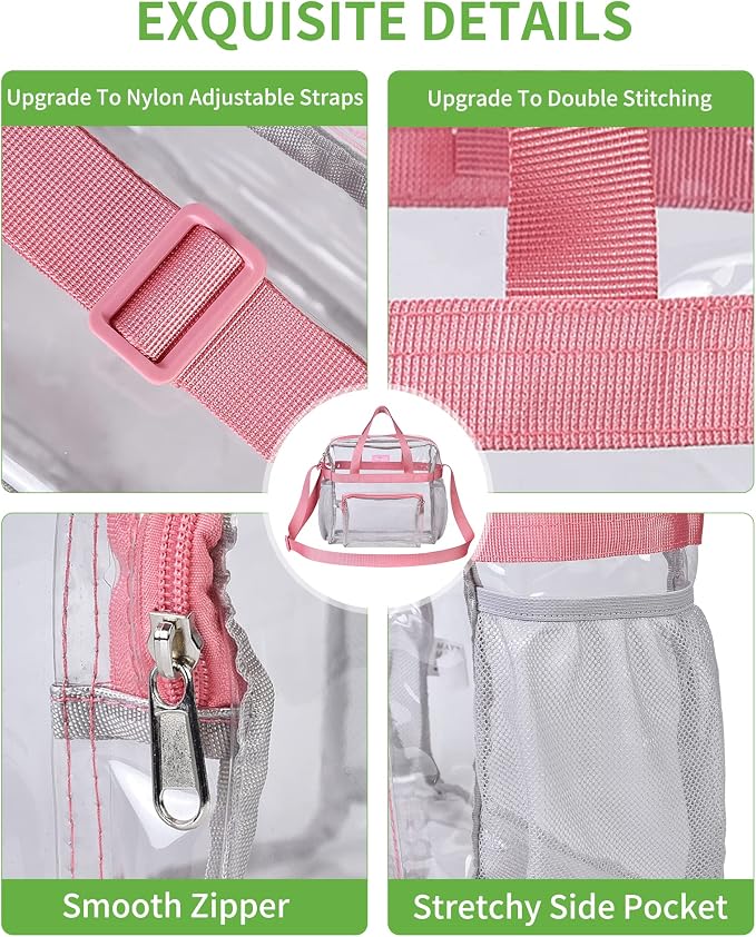 MAY TREE Clear Vinyl Tote Bag - Image 3
