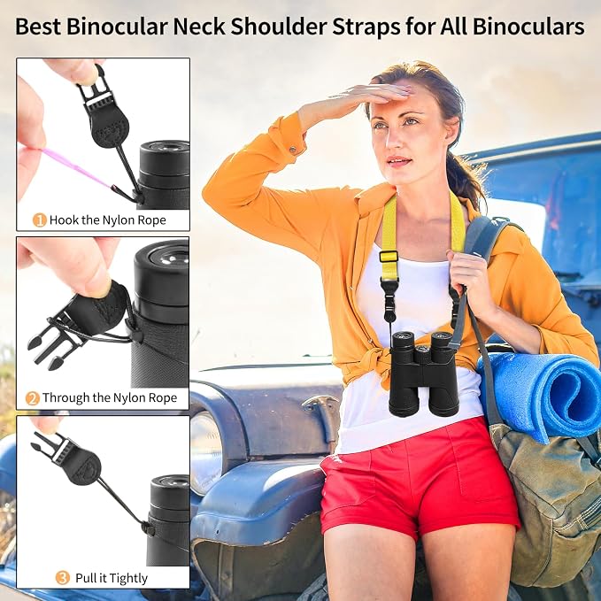 FIEIL 5 Pack Nylon iPad Strap, Adjustable Camera Neck Strap, Comfortable - Image 4