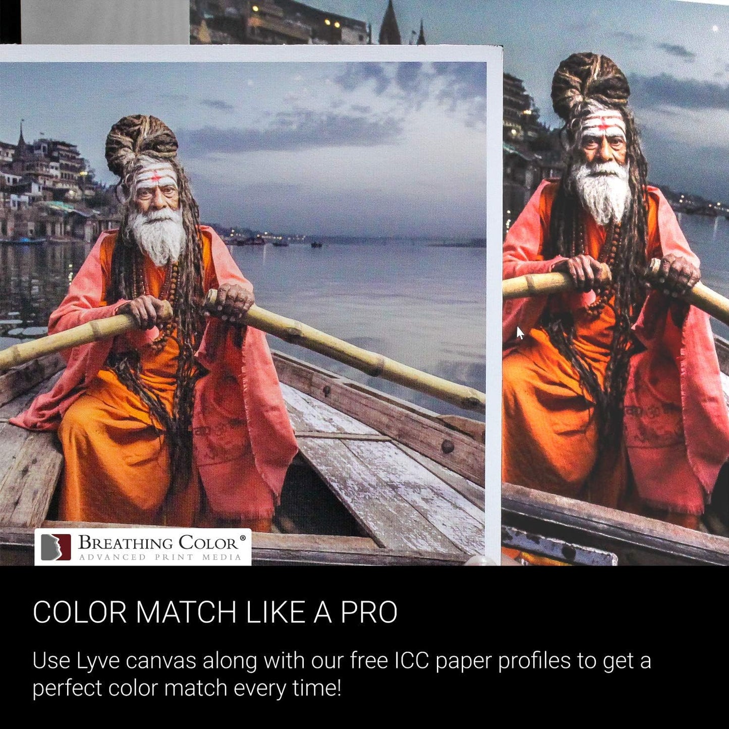 Premium Lyve Matte Canvas Sheets Professionals choice for Archival Inkjet for Use on Epson, Canon and HP printers. 17 inch x 22 inch 25sh