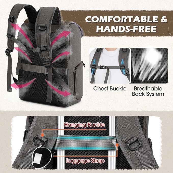 RAINSMORE Camera Bag Professional - Image 7
