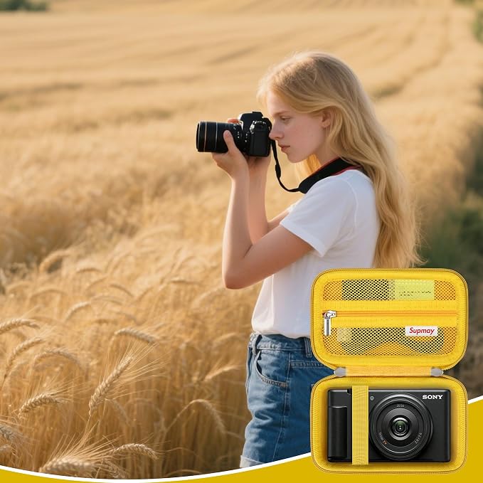 Hard Travel Case for Sony ZV-1F / ZV-1 / ZV-1 II Digital Camera, Vlogger Camera - Image 7