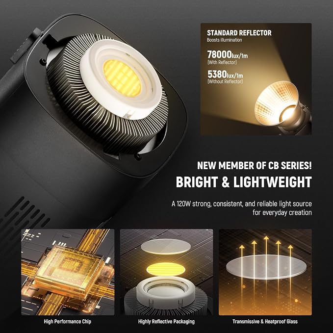 NEEWER CB120B 120W LED Video Light - Image 3