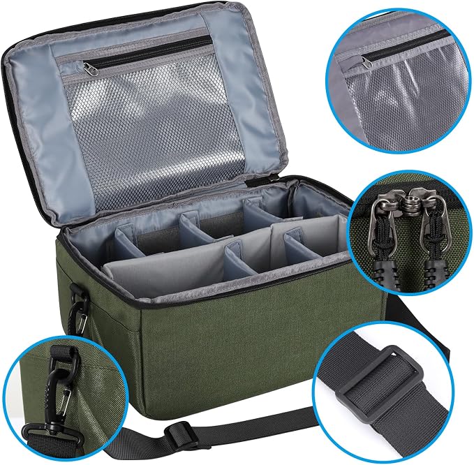 Koolertron Dslr Camera Insert Bag Purse Universal Liner Lens Pouch Partition - Image 4