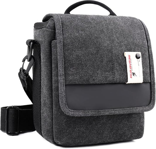 Besnfoto Mirrorless Camera Shoulder Bag Small Messenger Case Waist Bag by Besnfoto
