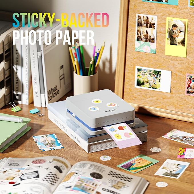 Nelko PP01 Instant Smartphone Photo Printer, Portable Mini Color Wireless - Image 4