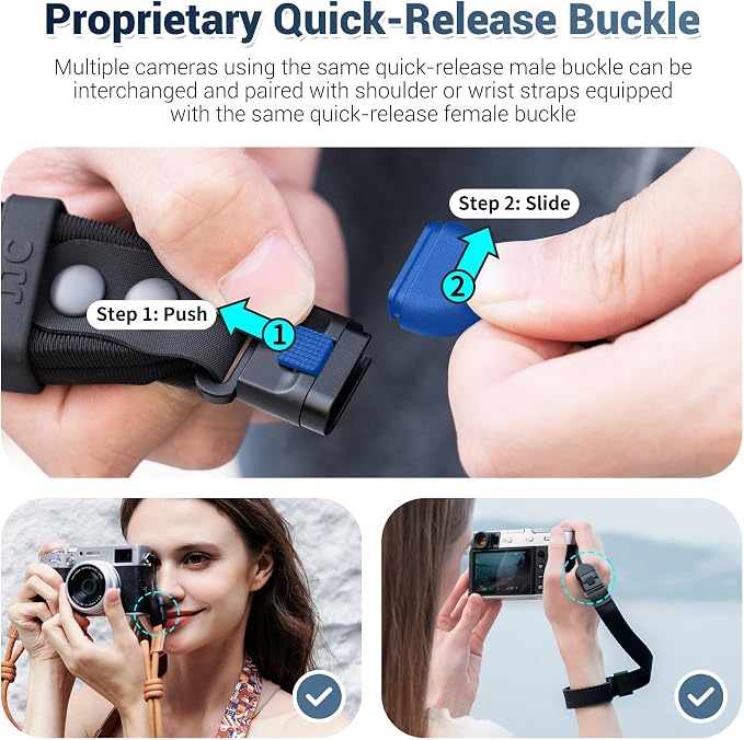 JJC Soft Camera Hand Strap Wrist Strap - Image 8