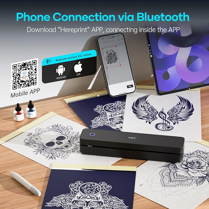 PRT Tattoo Stencil Printer Wireless - Image 5