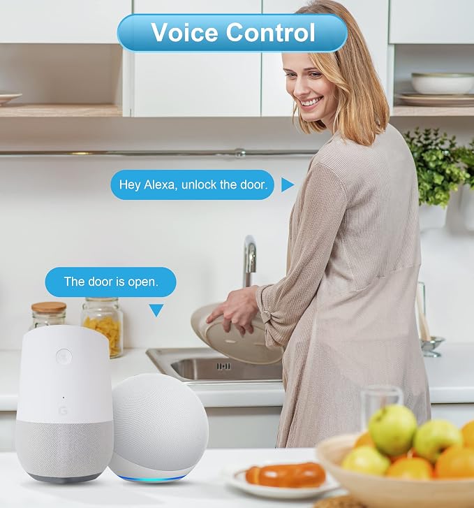Veise G2 Gateway, Smart Deadbolt Wi-Fi Gateway, Remote Control, Compatible - Image 4