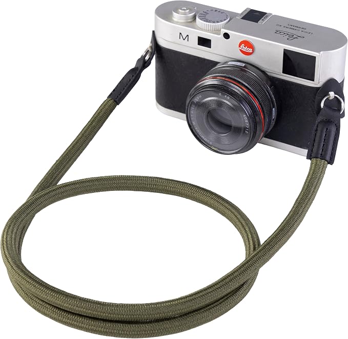 Camera Strap Vintage 100cm Nylon Climbing Rope Camera Neck Shoulder Strap by Eorefo