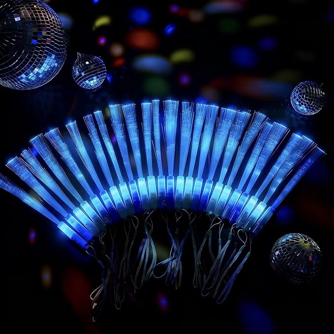 Skylety 36 Pcs Fiber Optic Wand, LED Fiber Optic Wand - Image 3