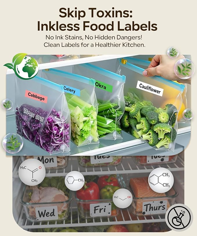 Label Maker Machine with 4 Tapes, Rechargeable Backlit Bluetooth Label Maker - Image 5