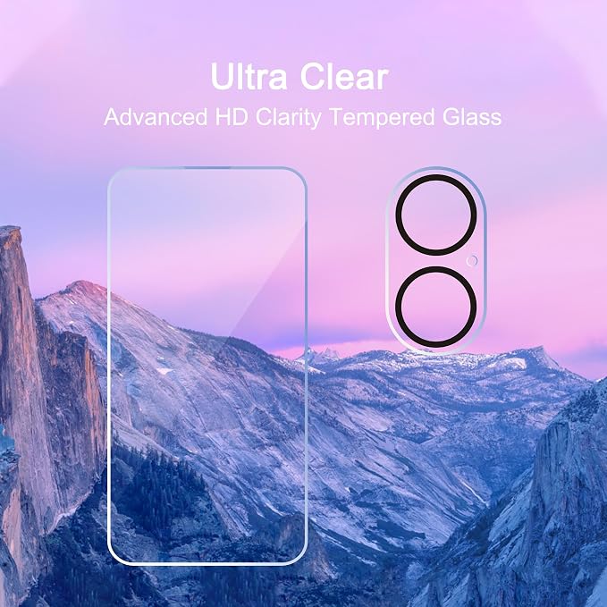 Ailun 3 Pack Screen Protector for iPhone 17 + 3 Pack Camera Lens Protector - Image 3