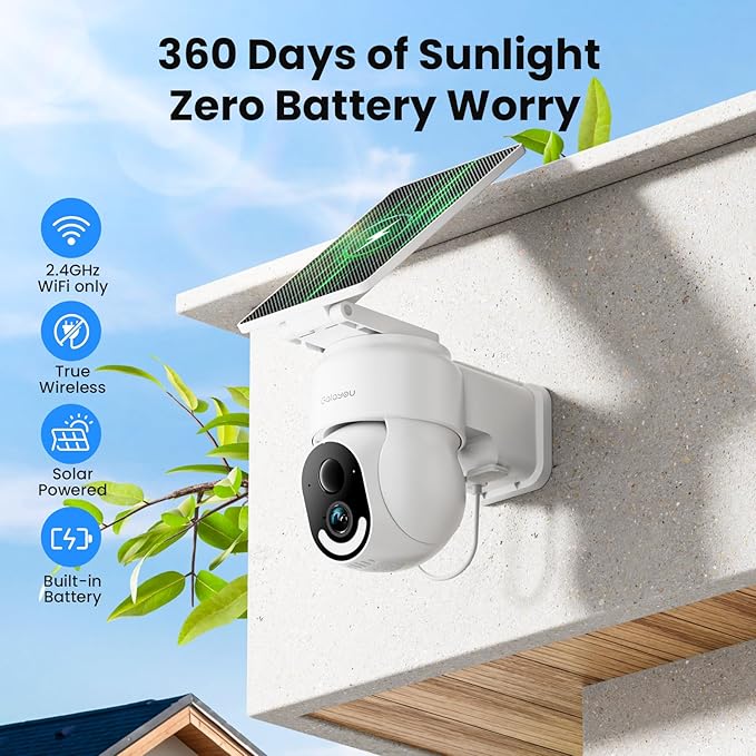 GALAYOU Solar Camera Outdoor Wireless - Image 2