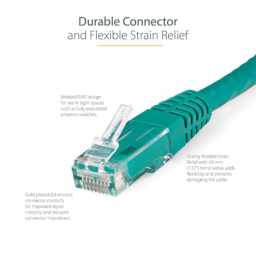 StarTech 35ft CAT6 Ethernet Cable - Image 3
