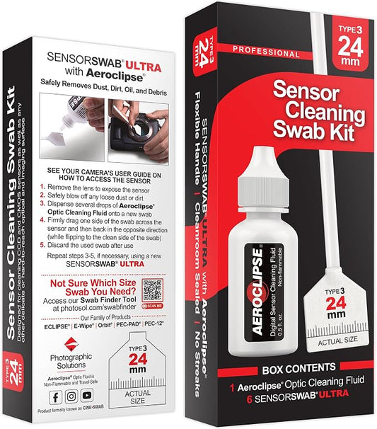 Sensor Cleaning Swab Kit by PhotographicSolutions