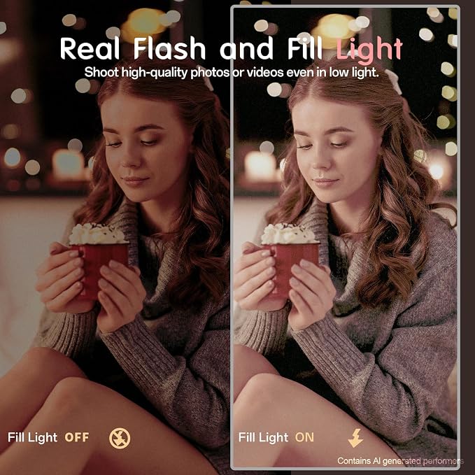 Fansbe Smart Digital Camera, 4K Vlogging Camera - Image 5