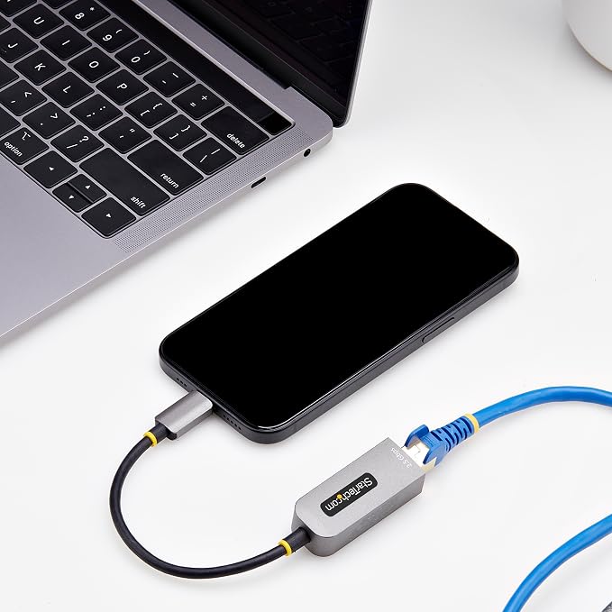 StarTech.com 2.5GbE USB-C to Ethernet Adapter, NBASE-T NIC, USB 3.0 Type-C - Image 7