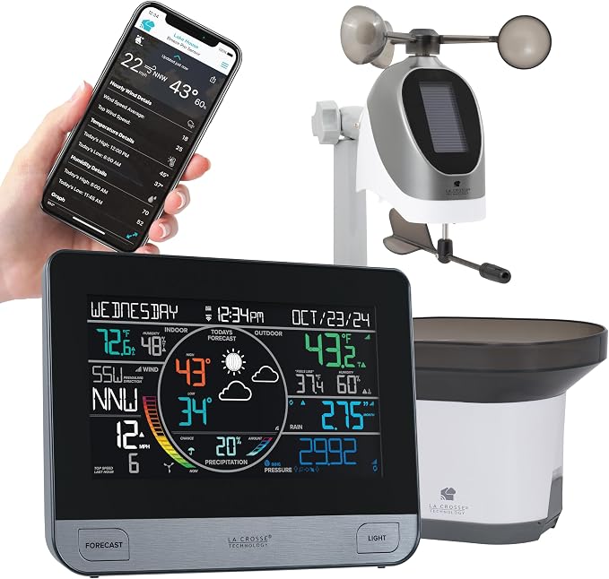La Crosse Technology 328-69357-INT Wi-Fi Professional Weather Station by LaCrosseTechnology