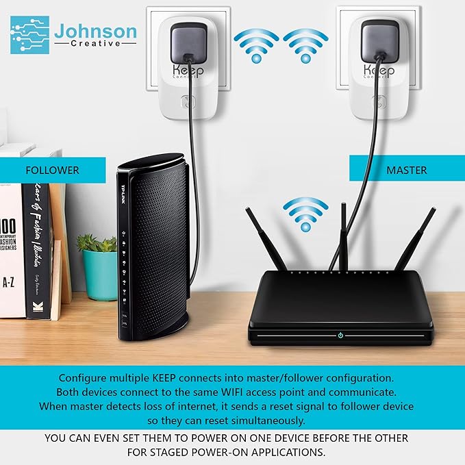 MAX Router Rebooter, Wi-Fi Reset Device, Monitors Connectivity and Resets When - Image 6