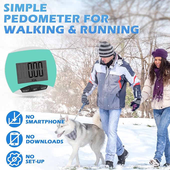 Copkim 9 Pcs Simple Pedometers Bulk - Image 3