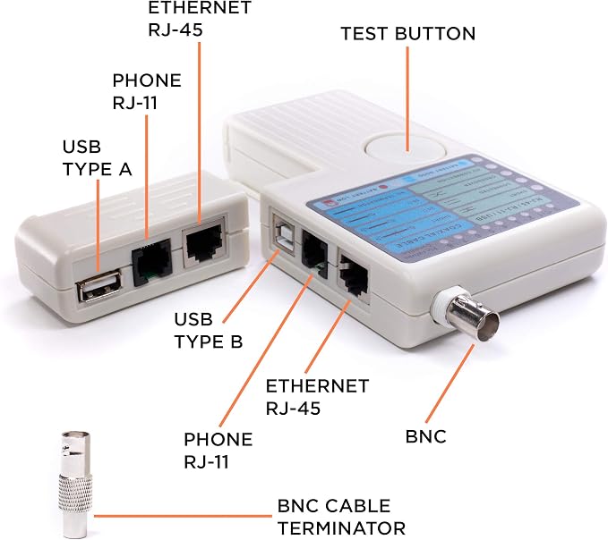 THE CIMPLE CO Universal Network Cable Tester Tool - Image 3