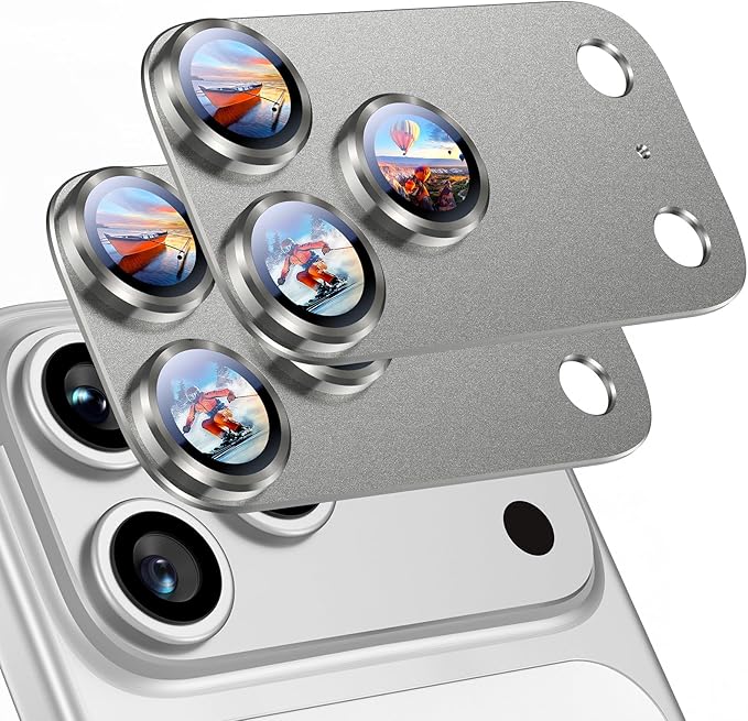 Uyiton Compatible with iPhone 17 Pro Max Camera Lens Protector by Uyiton