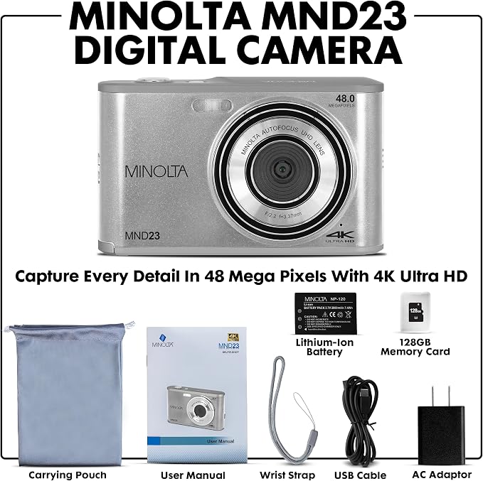 Minolta 48MP Digital Camera - Image 2