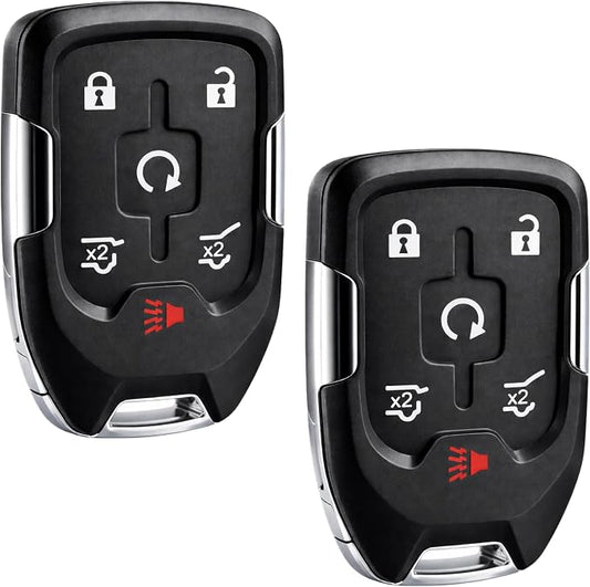 Smart Key Fob Keyless Entry Remote fits 2015-2020 Chevy Suburban/Tahoe/GMC by USAREMOTE