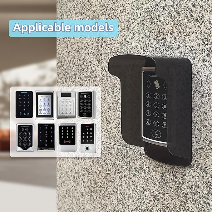 Outdoor Keypad Cover Protector, Ring Doorbell Cover Weatherproof - Image 2
