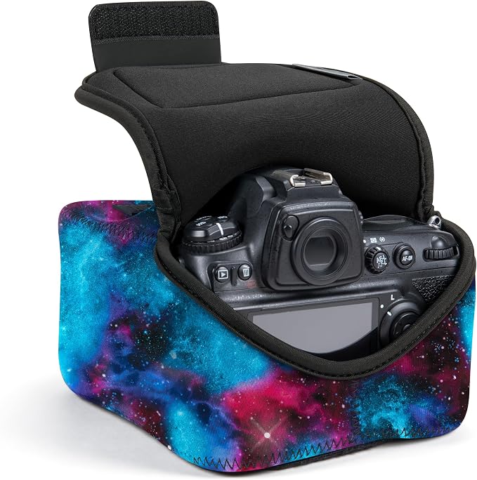 USA Gear Camera Sleeve for Mid-Size SLRs Compatible by USAGEAR
