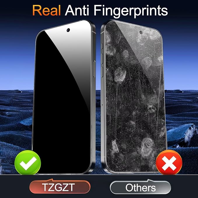 TZGZT 3 Pack Privacy Screen Protectors - Image 6