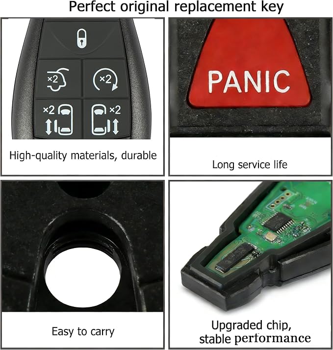 Key Fob Replacement, Keyless Entry Remote Kit - Image 5