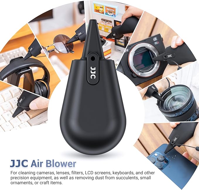 JJC Pocket-Sized Silicone Camera Dust Blower Lens Air Blower, Small Camera Lens - Image 2
