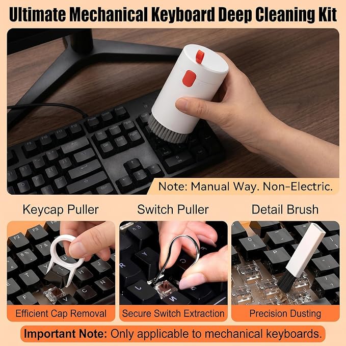 20-in-1 Phone Cleaning Kit and Keyboard Cleaning Kit, Professional Electronics - Image 3