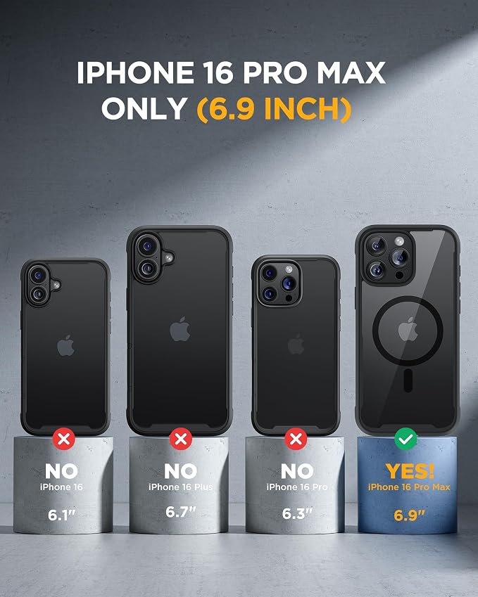 Miracase Magnetic for iPhone 16 Pro Max Case - Image 7