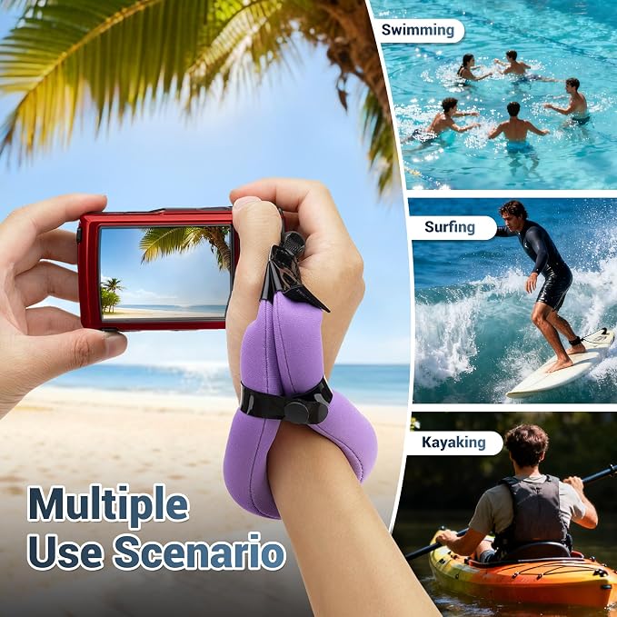 JJC Waterproof Camera Floating Wrist Strap - Image 5