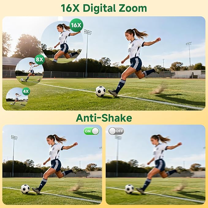 Digital Camera, UHD 75MP 5K Digital Camera - Image 5