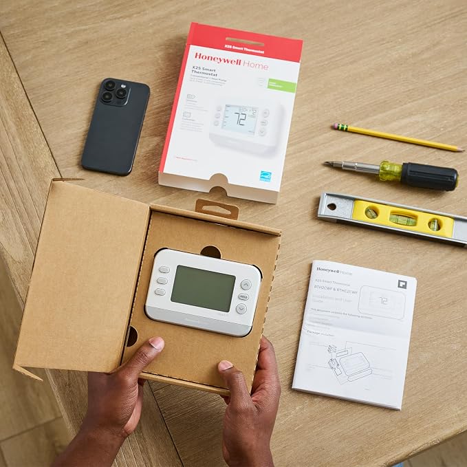 New! Honeywell Home Smart Thermostat, Conventional/Heat Pump Compatibility - Image 3