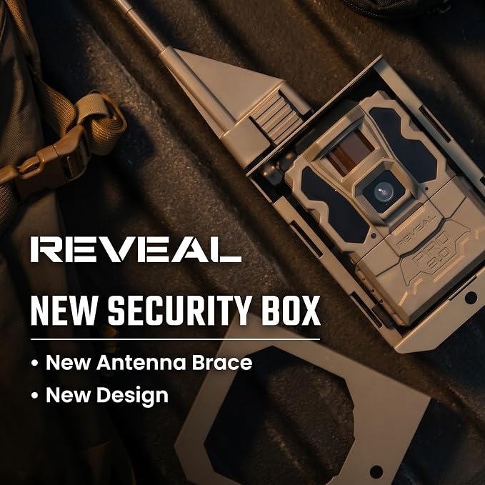 TACTACAM Reveal Security Box – Powder-Coated Steel Trail Camera Lock Box - Image 2