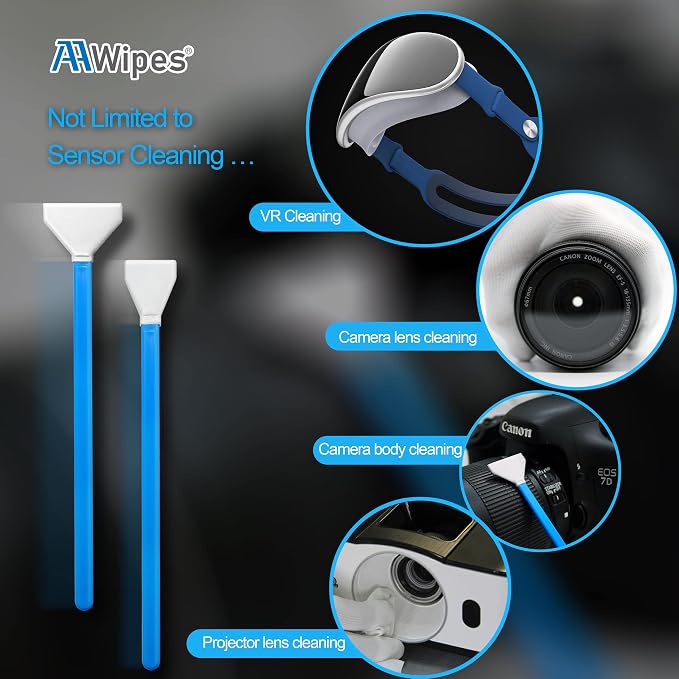 AAWipes Sensor Cleaning Swabs for APS-C Sensors of DDR DSLR or SLR Camera - Image 7