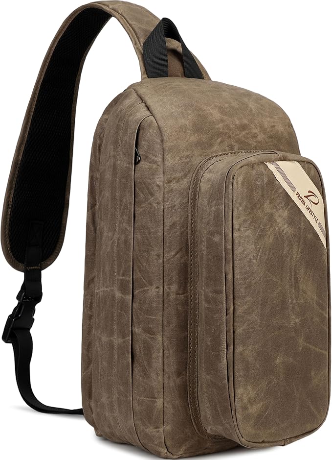 Padwa Lifestyle Dark Brown Crossbody Camera Bag by PadwaLifestyleCameraStrap