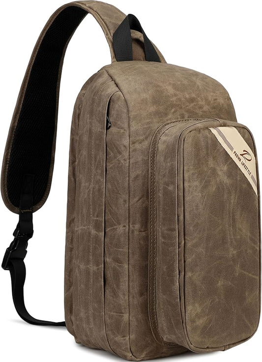 Padwa Lifestyle Dark Brown Crossbody Camera Bag by PadwaLifestyleCameraStrap