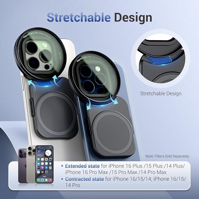 67mm Phone Lens Filter Adapter Mount - Image 2